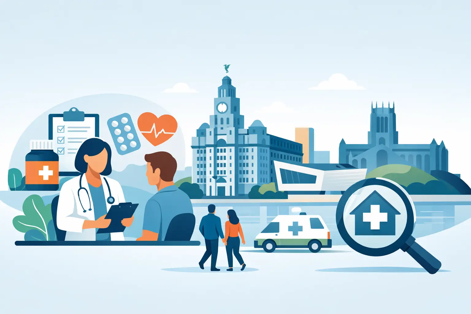Private GP Liverpool City Centre Options